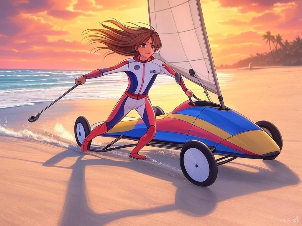 Char à voile en ACM