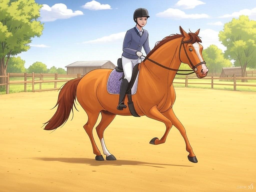Équitation (apprentissage) en ACM