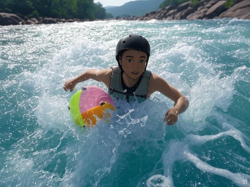 Nage en eau vive (perfectionnement) en ACM