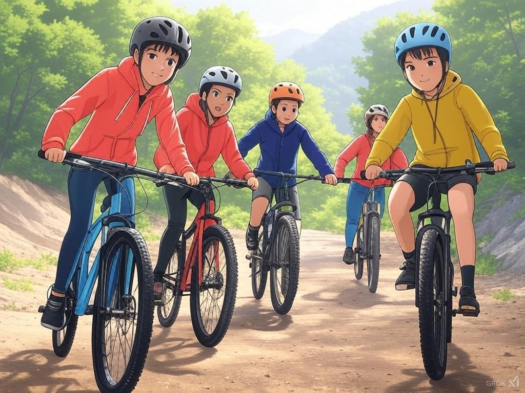 Vélo Tout Terrain sur terrain tous types de terrain en ACM