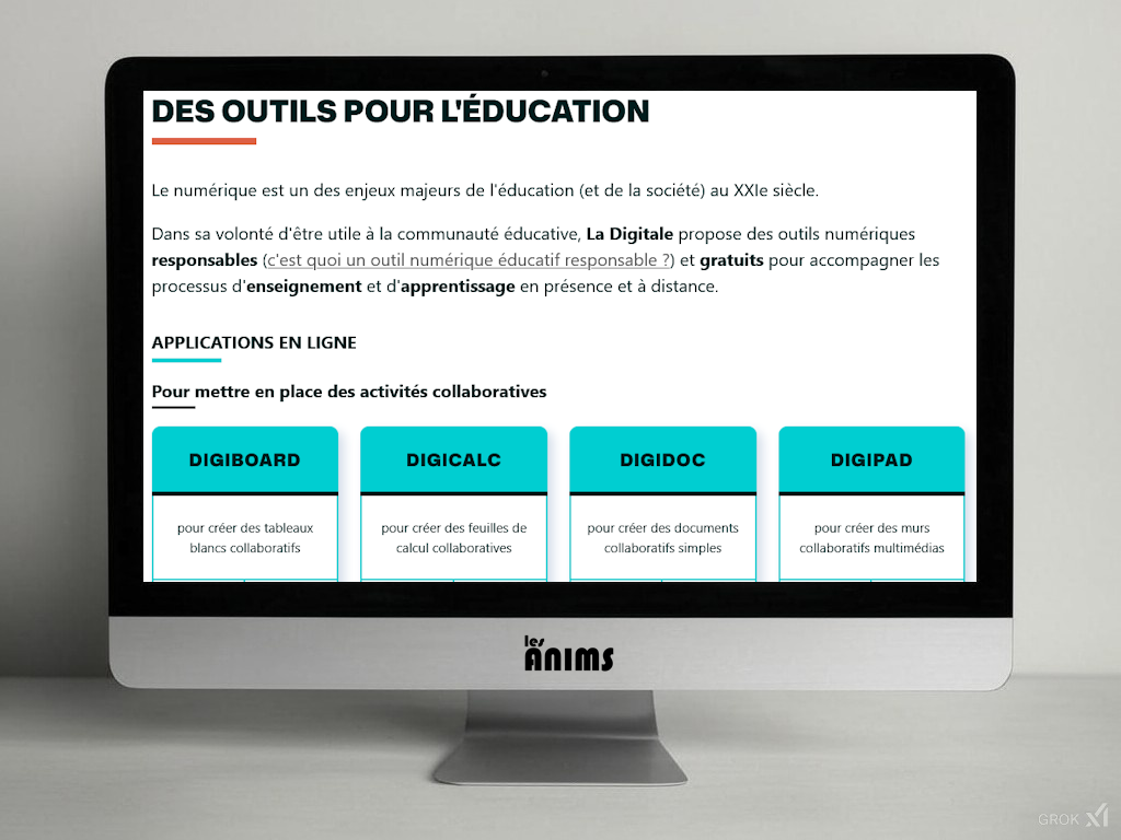 La Digitale • Ressources éducatives variées